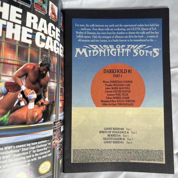 Vintage Darkhold: Pages from the Book of Sins #1 (Marvel Comics, 1992) Mint! - Picture 8 of 8